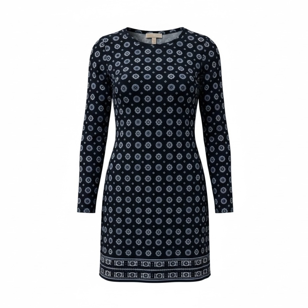MICHAEL Michael Kors navy shift dress, medium